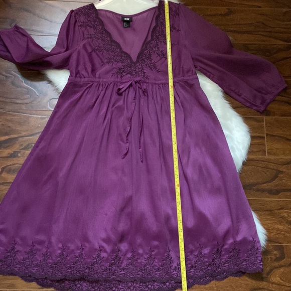 EUC H&M beautiful dress in size 8 - Picture 7 of 11